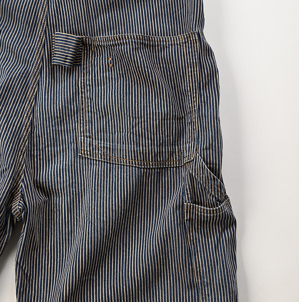 Mon Brown Hickory 908 Cotton Overall Detail