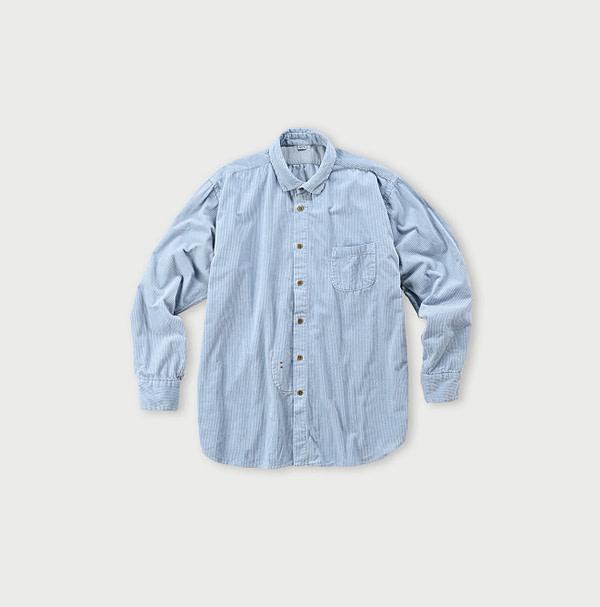 Kutekute Cotton Corduroy 908 Tyrol Shirt Saxe