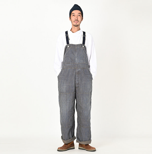 Mon Brown Hickory 908 Cotton Overall Male Model