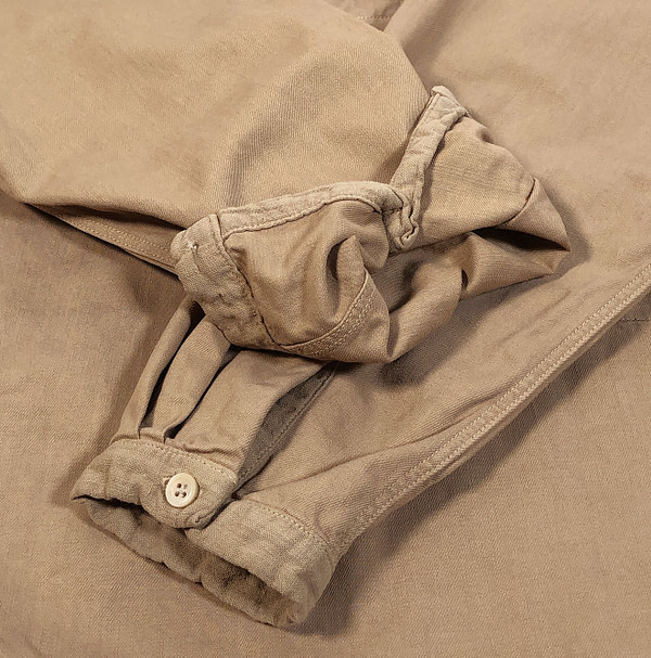 Shirt Chino Cotton 908 Henley Shirt Detail