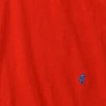 908 Tenjiku Cotton Ocean Polo Shirt Red
