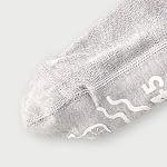 Super Gauze Knitsew Socks Ice Gray Top