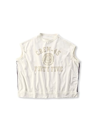 Dekoboko Tenjiku Cotton 908 Uma Short M shirt (Size 2) white