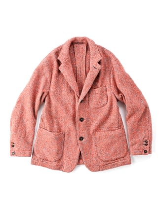 Cotton Tweed Herringbone 908 Asama Jacket