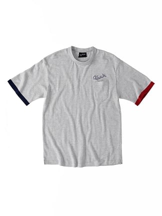 45rimpic 908 Super Gauze T-shirt light grey