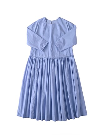 Damp Cotton Yarn Dye Musou Dress color mini tattersall