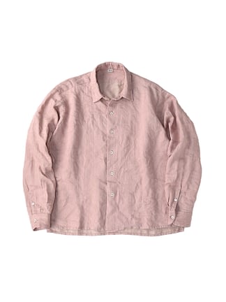 Indian Linen Twill 908 Shirt pink