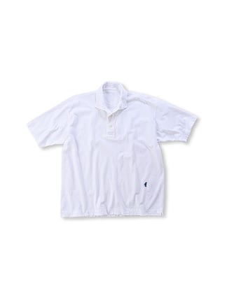 908 Tenjiku Cotton Ocean Polo Shirt White