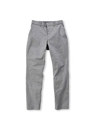 Cotton Linen OX Straight Easy Easy Pants Navy