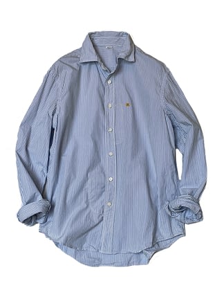 SA Damp Cotton Yarn Dye Loafer Shirt stripe