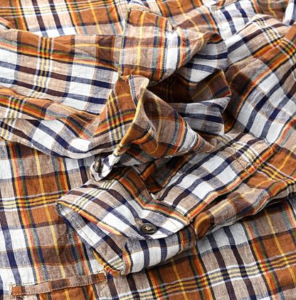 Indian Linen 908 Ocean Pull Shirt