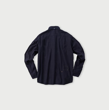 Indigo Zimba Cotton OX 908 Ocean Shirt