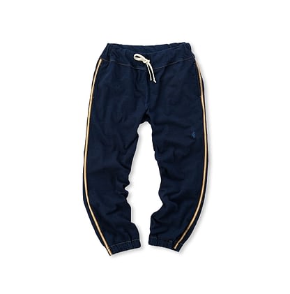 Indigo Dekoboko Tenjiku Cotton 908 Sweat Pants (Size 2)