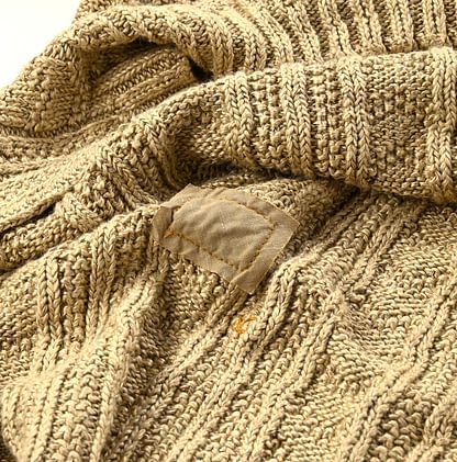 Linen Amigara Uma Pull Over Knit Detail
