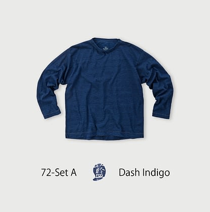 45 Year Tale Ocean Long Sleeve T-shirt Long (Set of 3) Set A Dash Indigo