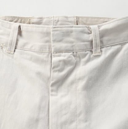 Okome Chino Cotton 908 Pants Detail