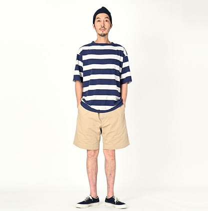 Big Stripe Tenjiku Cotton 908 45 Star T-shirt