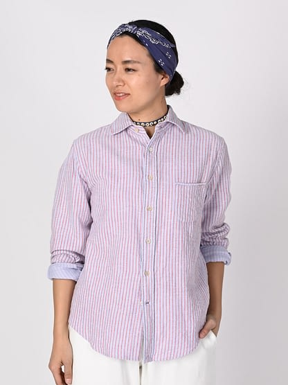 Double Woven Oxford Cotton 908 Loafer Shirt