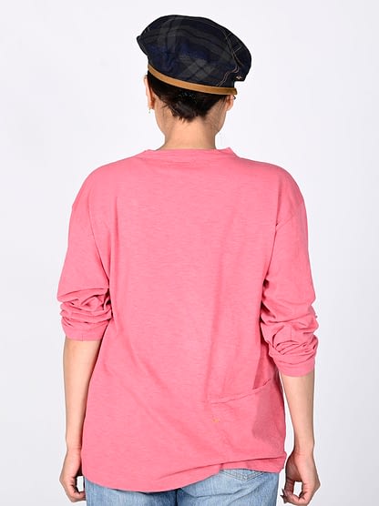 Dozume Tenjiku Cotton 908 Ocean Long Sleeve T-shirt