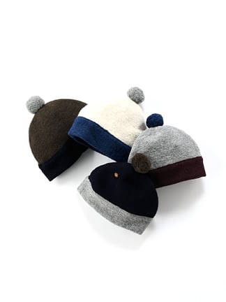 Arles Boiled Wool Shin Chan Hat