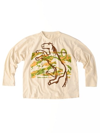 Fall Leaves Camo Uma 908 Ocean Cotton T-shirt