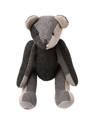 Stuffed Animal Teddy Bear in gray base